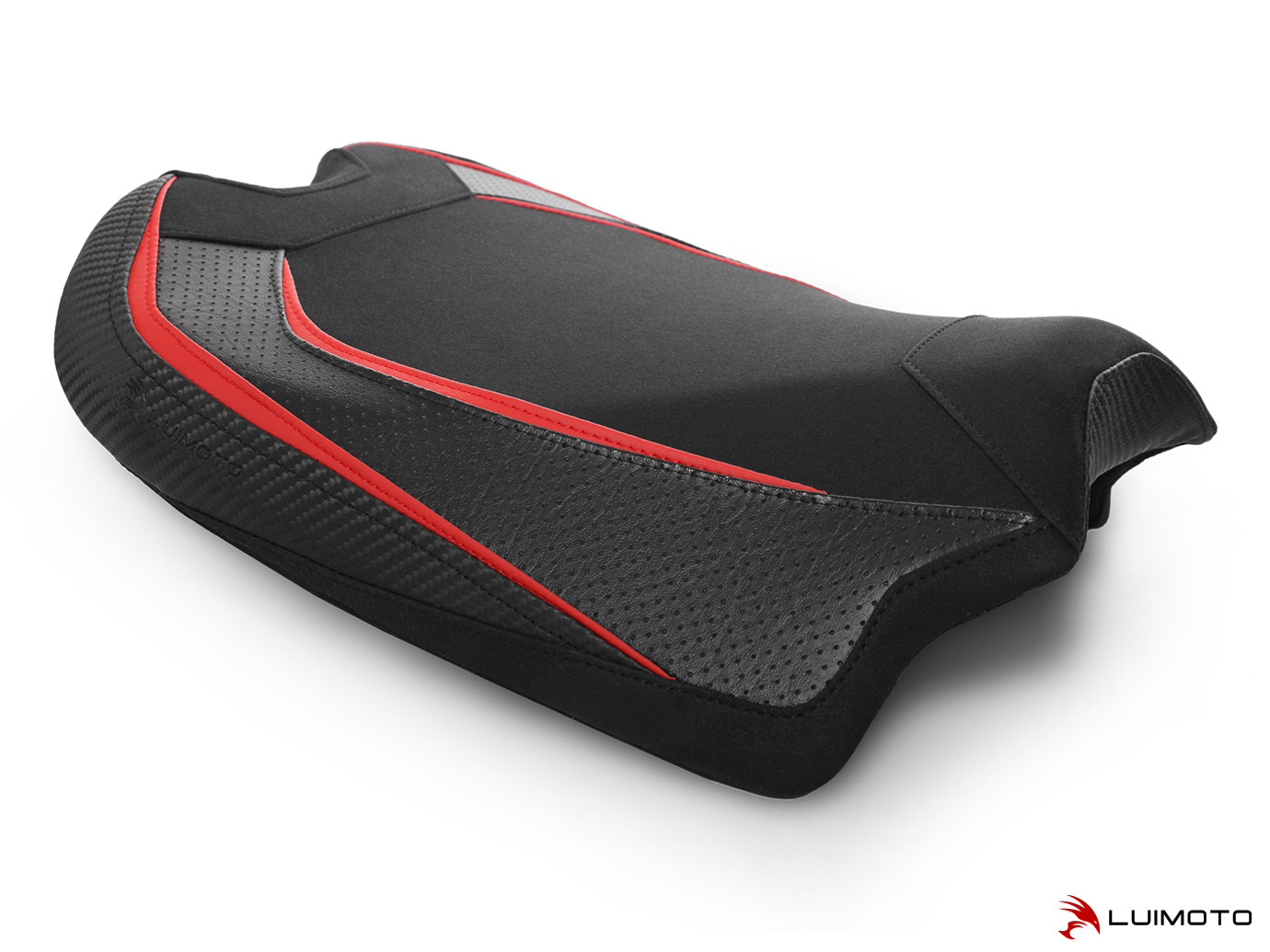 LUIMOTO VELOCE Rider Seat Cover for DUCATI STREETFIGHTER V4 / S (20-22) LUIMOTO VELOCE Rider Seat Cover for DUCATI STREETFIGHTER V4 / S (20-22)